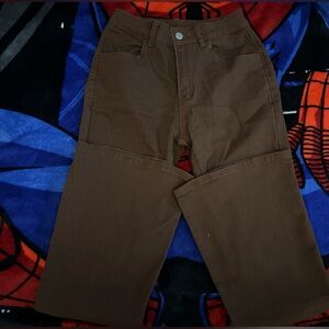 SHEIN Chocolate Brown Pants